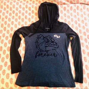 GONZAGA Bulldogs Hoodie Pullover-M